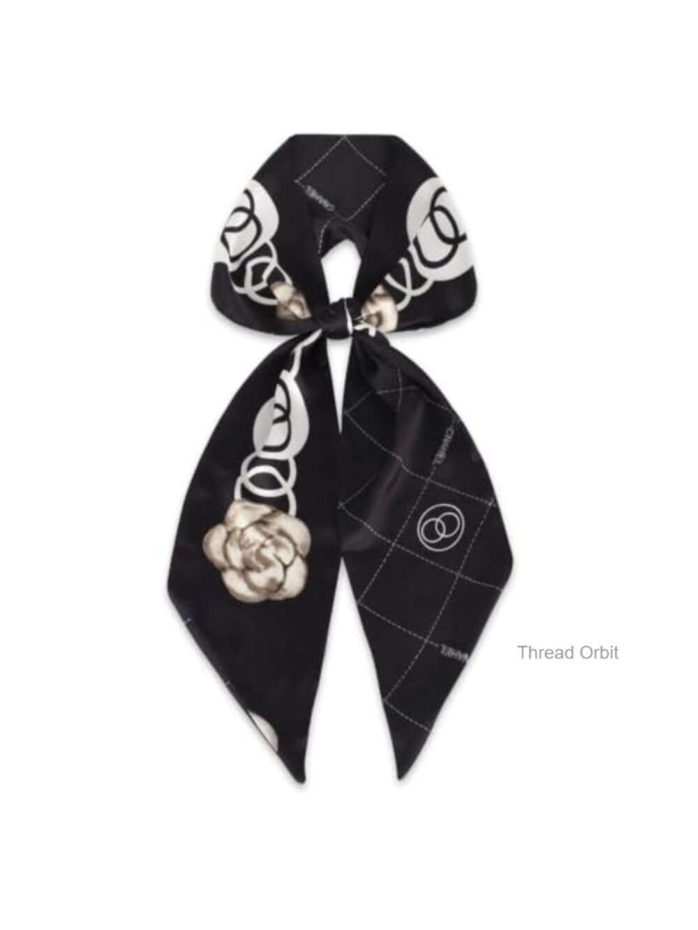 Satin Silk Feel Head Scarf Long Fashion Wrap Hair Neck Bag Accessory